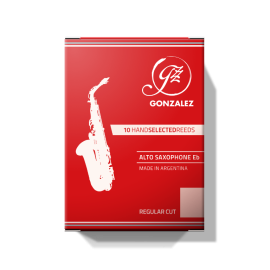 Palheta Gonzalez 2 �/2 para Sax Alto Mib (Unidade) - Regular Cut