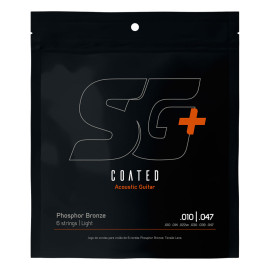 Encordoamento SG+ Phosphor Bronze Viol�o A�o .010 Light|6690C