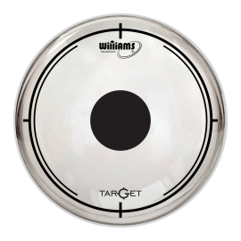 Pele Hidr�ulica Bumbo 22'' Williams Target Dot DT2 Clear|DT2-188-22