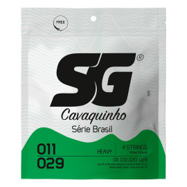 Encordoamento SG Cavaquinho S�rie Brasil Heavy|5131