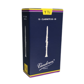 Palheta Vandoren� 1 �/� para Clarinete Mib (Unidade) - Tradicional 