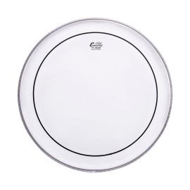 Pele 12" pol Encore Pinstripe Clear Filme Duplo Transparente by Remo|10605