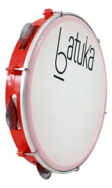 Luen Batuka pandeiro cor vermelho